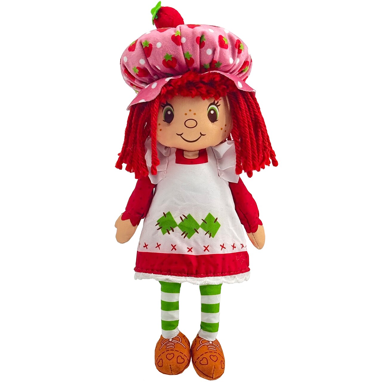 Strawberry Shortcake: Pop 'n' Flip - Strawberry Shortcake - 9" Plush Doll - 2-In-1: Muffin Opens Into Soft Companion, Play & Cuddle, Kid-Baby-Toddler